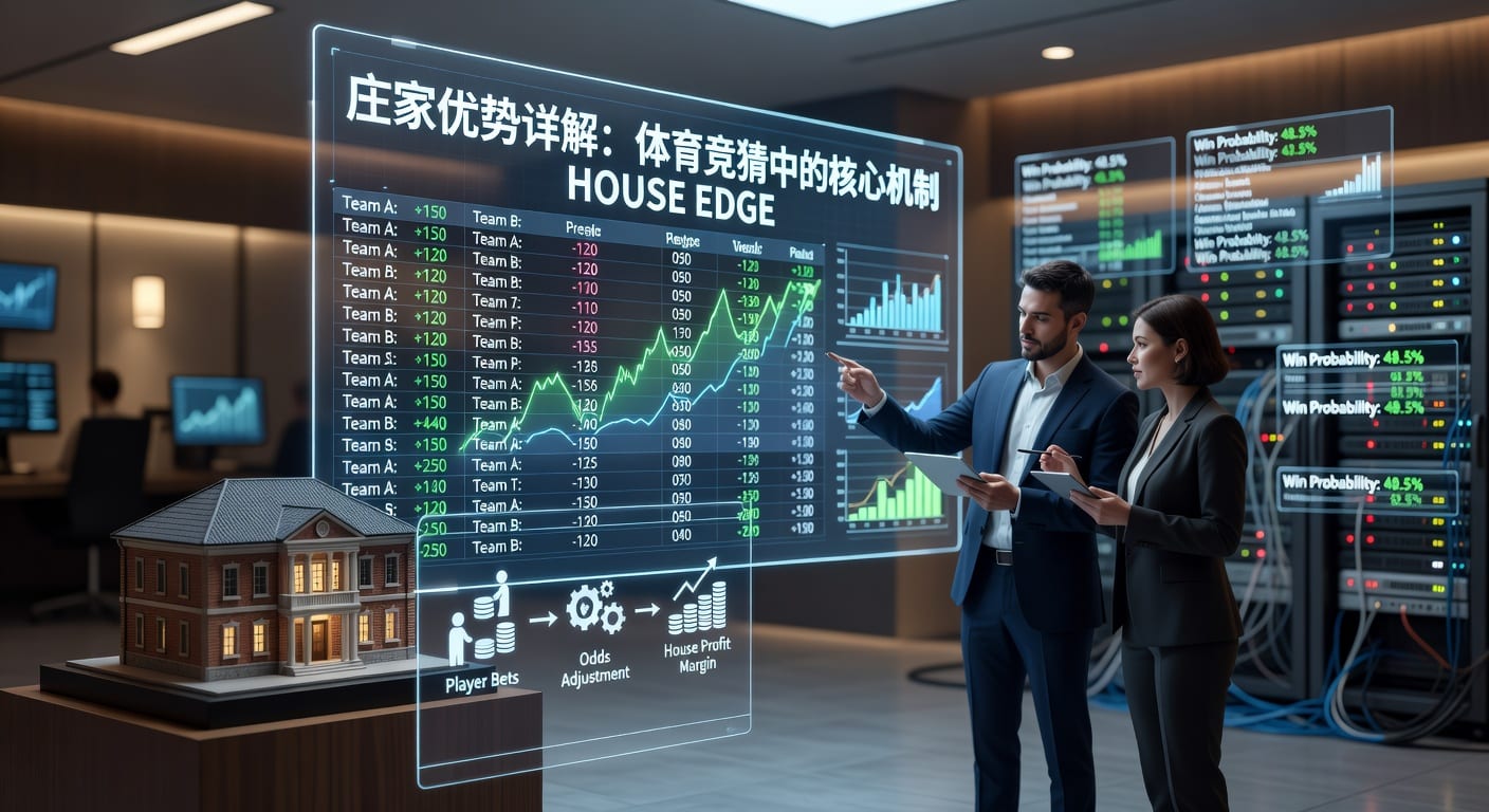 庄家优势 house edge：体育投注中的长期差值解析｜林帝pg