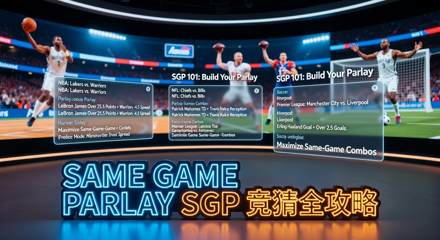 same game parlay SGP 实战指南：投注技巧与风控