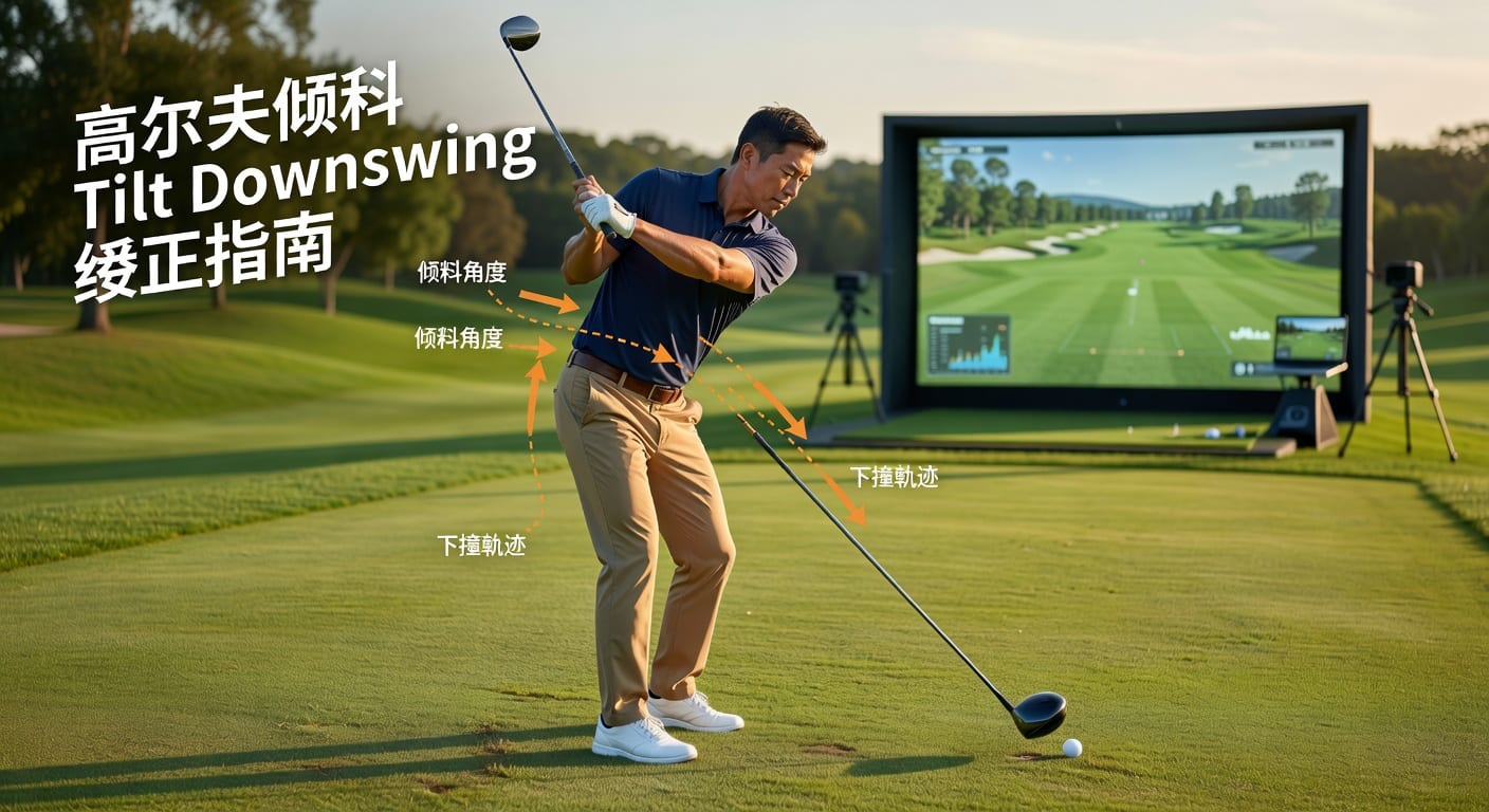 倾斜 tilt downswing 实战解读｜林帝pg 观察版