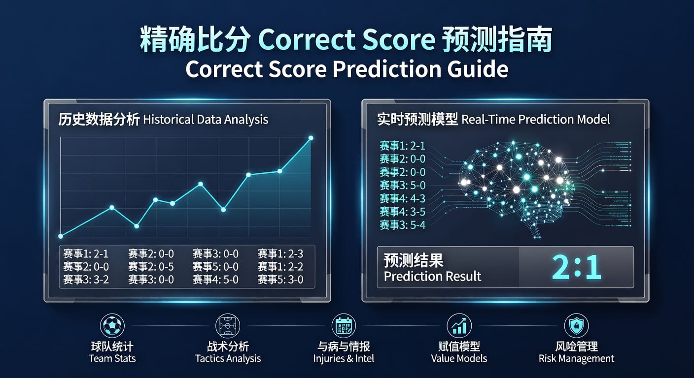 精确比分 correct score 解析｜投注技巧与判断框架