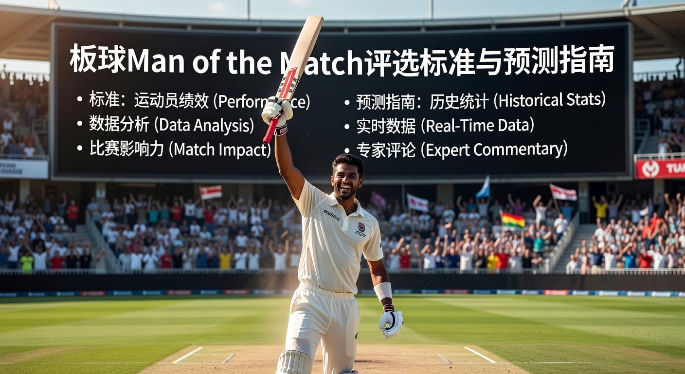 板球Man of the Match：评选逻辑与判断要点